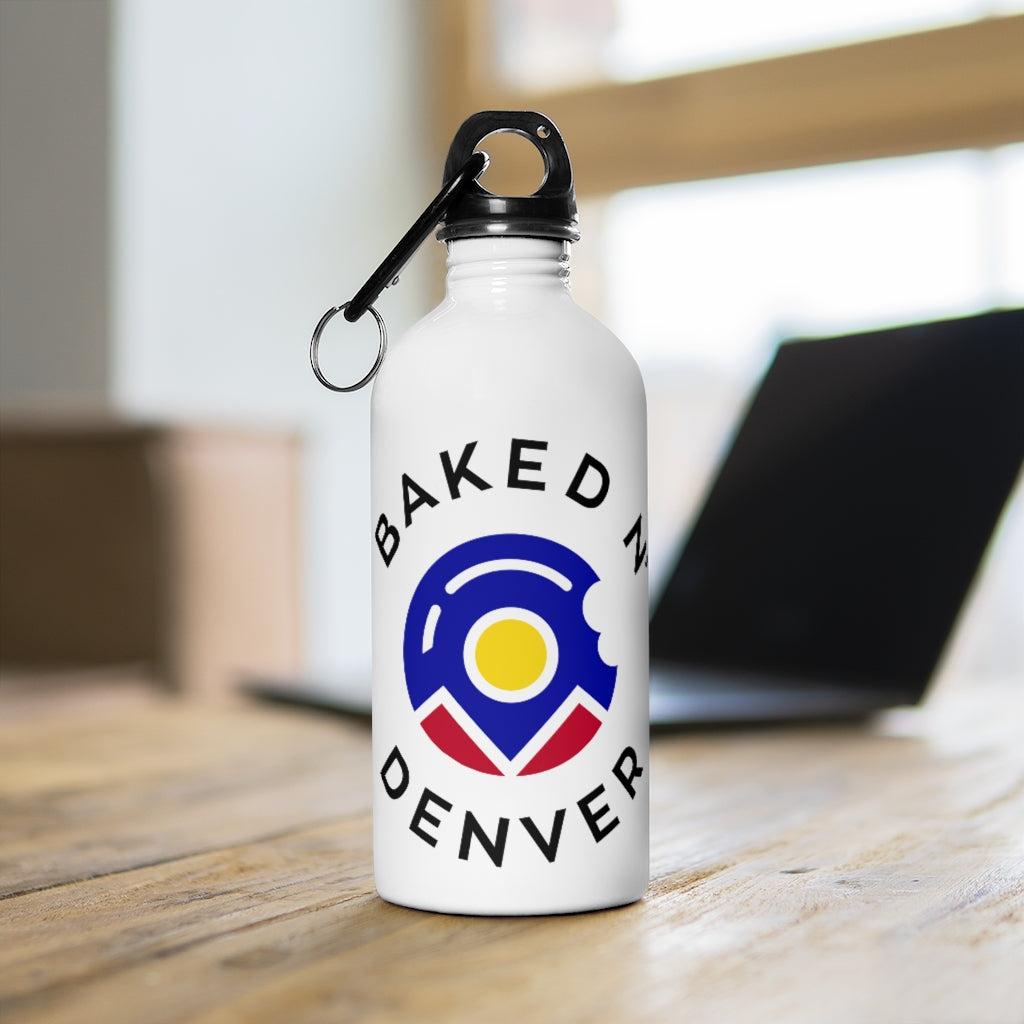 Baked N Denver Stainless Steel Water Bottle