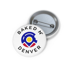 Baked N' Denver Pin Buttons